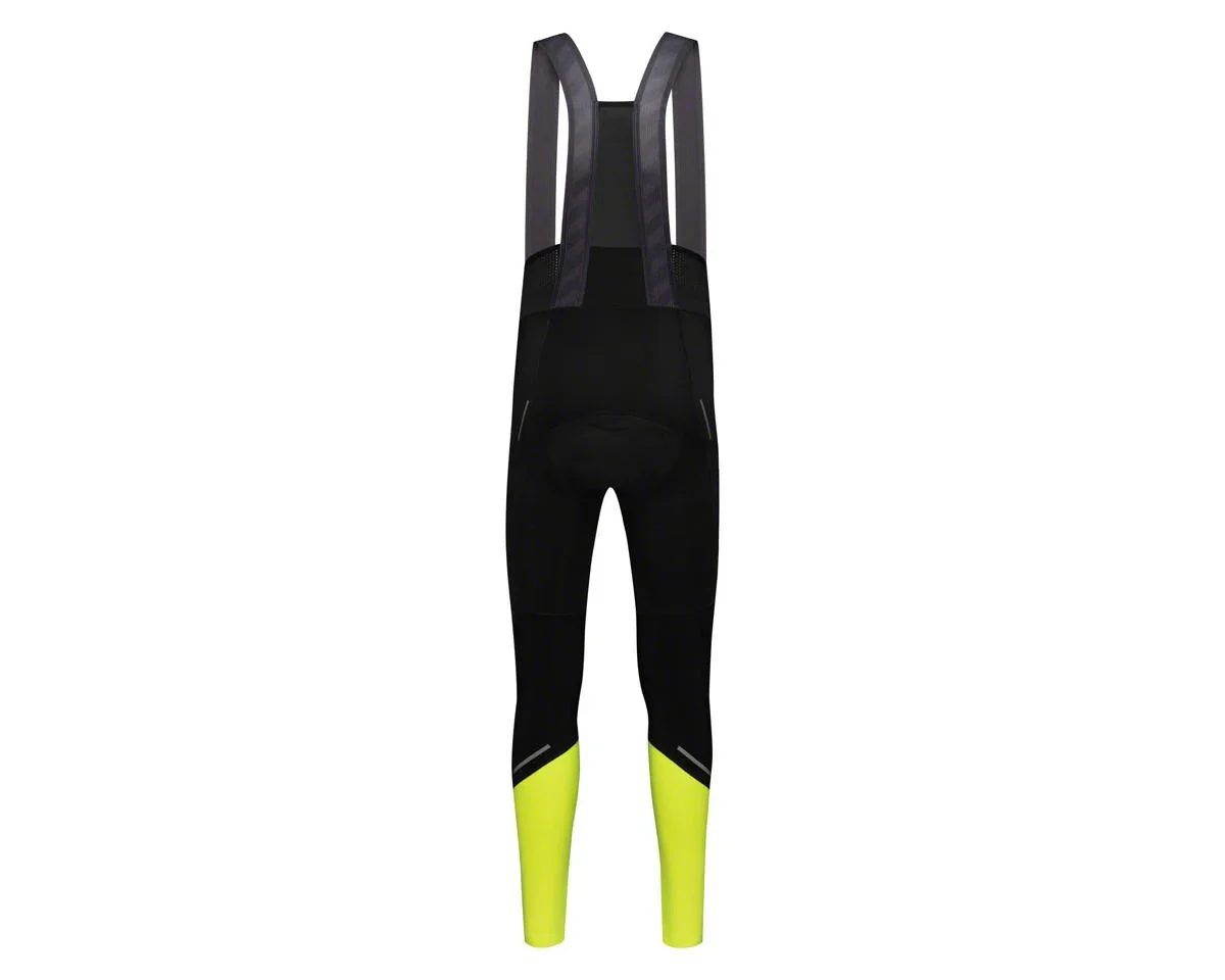 Gore Wear Spinshift Thermo Bibs + (Black/Yellow) (Men's) (XL)